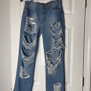 Fashion nova boyfriend jeans